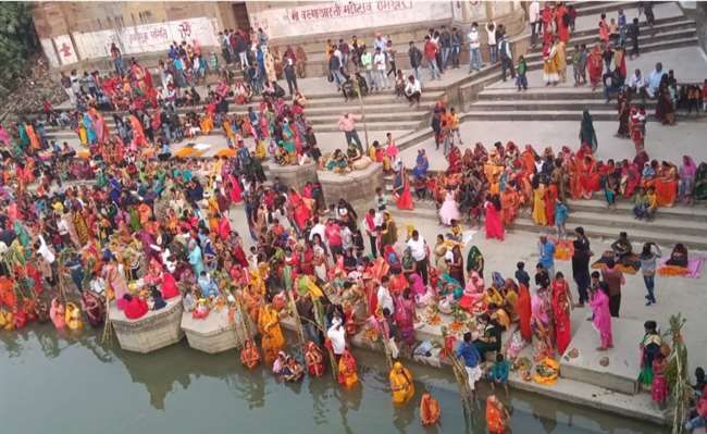 #ChhathPuja भगवान राम और सीता ने भी किया था छठ, मान्यता के लिए रामेश्वर वरुणा घाट पर भी पूजा #ChhathPuja भगवान राम और सीता ने भी किया था छठ, मान्यता के लिए रामेश्वर वरुणा घाट पर भी पूजा