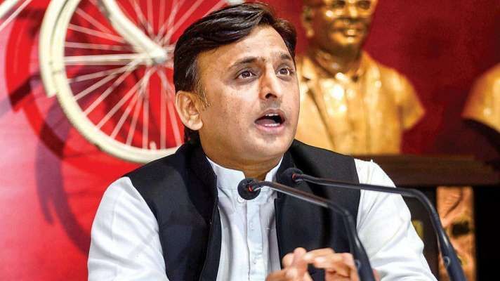 #SamajwadiParty  टीवी पर प्रचार की जगह, UP में अपराध पर विचार करे सरकार : अखिलेश यादव