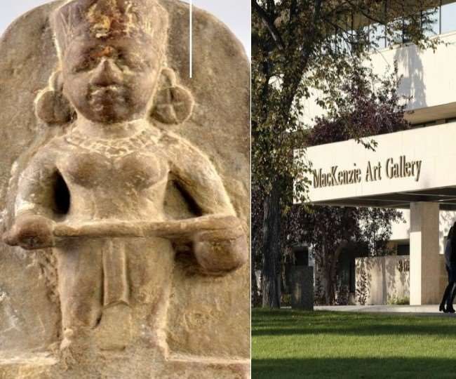 सौ वर्ष पूर्व काशी से चोरी हुई मां अन्नपूर्णा की मूर्ति कनाडा ने भारत के उच्चायुक्त को सौंपी सौ वर्ष पूर्व काशी से चोरी हुई मां अन्नपूर्णा की मूर्ति कनाडा ने भारत के उच्चायुक्त को सौंपी