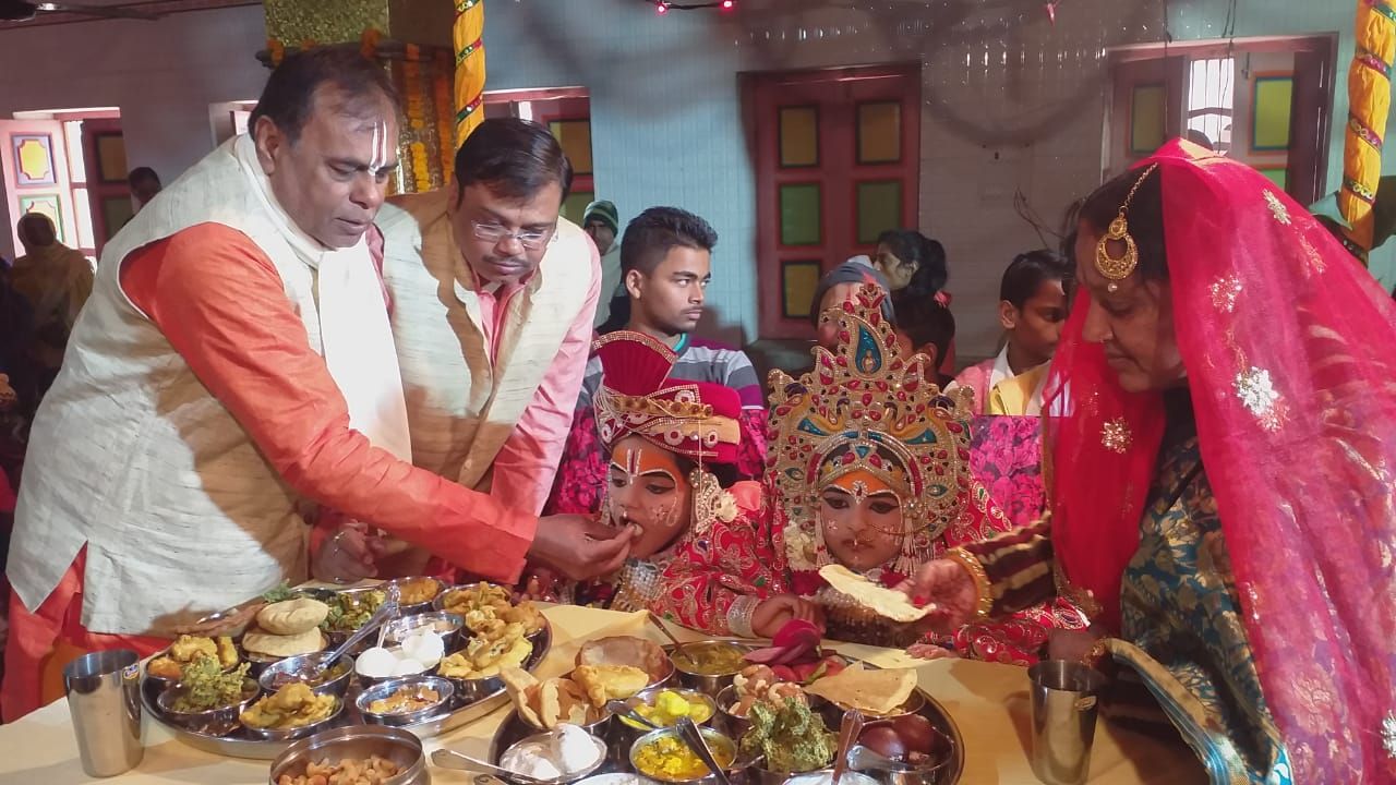 अयोध्या में राम कलेवा के साथ हुवा राम विवाह उत्सव का समापन