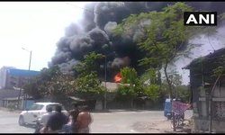 गुजरात में वलसाड़ के वापी इलाके में लगी भीषण आग पर काबू, कूलिंग ऑपरेशन जारी गुजरात में वलसाड़ के वापी इलाके में लगी भीषण आग पर काबू, कूलिंग ऑपरेशन जारी