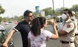 मास्क नहीं पहनने पर रोका तो पुलिस से उलझ गया कपल, मामला दर्ज, Video Viral मास्क नहीं पहनने पर रोका तो पुलिस से उलझ गया कपल, मामला दर्ज, Video Viral