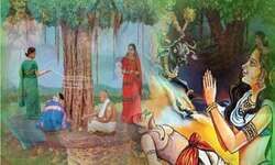 प्रकृति व मानव के अटूट बंधन एवं पतिव्रत के संस्कारों का प्रतीक वट सावित्री व्रत,ये है सावित्री और सत्यवान की कथा