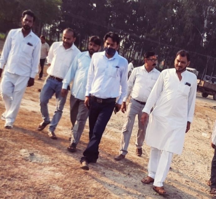 विसर्जन स्थल पर साफ सफाई व्यवस्था के दिया निर्देश विसर्जन स्थल पर साफ सफाई व्यवस्था के दिया निर्देश