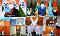 पीएम मोदी कर रहे राज्यों के मुख्यमंत्रियों के साथ अहम बैठक, कोरोना के हालात पर हो रही चर्चा पीएम मोदी कर रहे राज्यों के मुख्यमंत्रियों के साथ अहम बैठक, कोरोना के हालात पर हो रही चर्चा