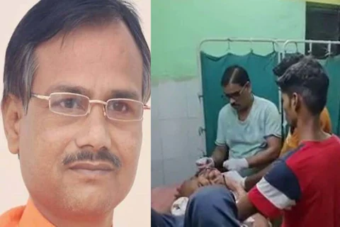 सीतापुर में हिंदूवादी नेता कमलेश तिवारी के बेटे पर चाकुओं से हमला सीतापुर में हिंदूवादी नेता कमलेश तिवारी के बेटे पर चाकुओं से हमला