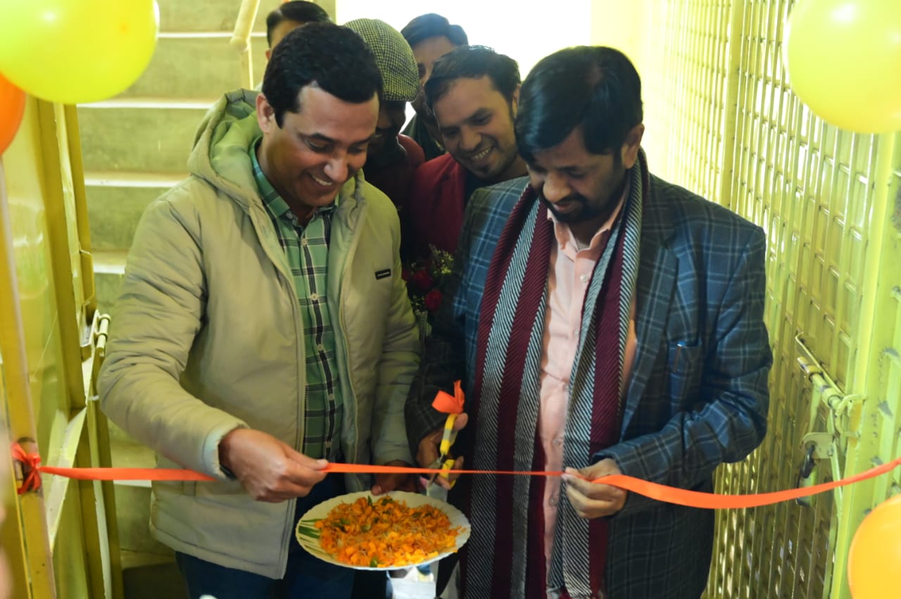 दुबग्गा कानपुर बाईपास पर न्यू माई जिम का कौशल किशोर ने किया उद्घाटन