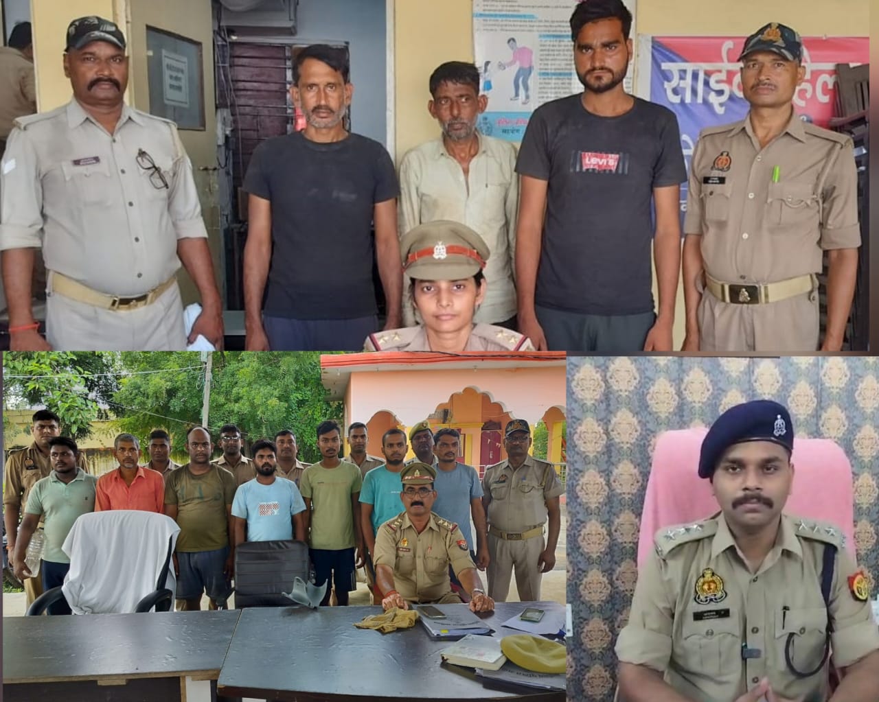 गौ - तस्करों पर वज्र बनकर टूटा चंदौली पुलिस का डंडा, दो दिनों की कार्रवाई में 15 पशु तस्करों समेत करीब 40 राशि गोवंश से अधिक बरामद...