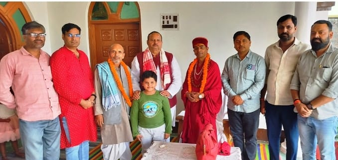 गंगा कलश यात्रा का हुआ जोरदार स्वागत गंगा कलश यात्रा का हुआ जोरदार स्वागत