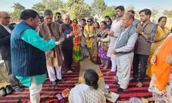 प्रयागराज- स्वदेशी जागरण मंच के स्वदेशी शिविर महाकुंभ में 2024- 25 का भूमि पूजन संपन्न