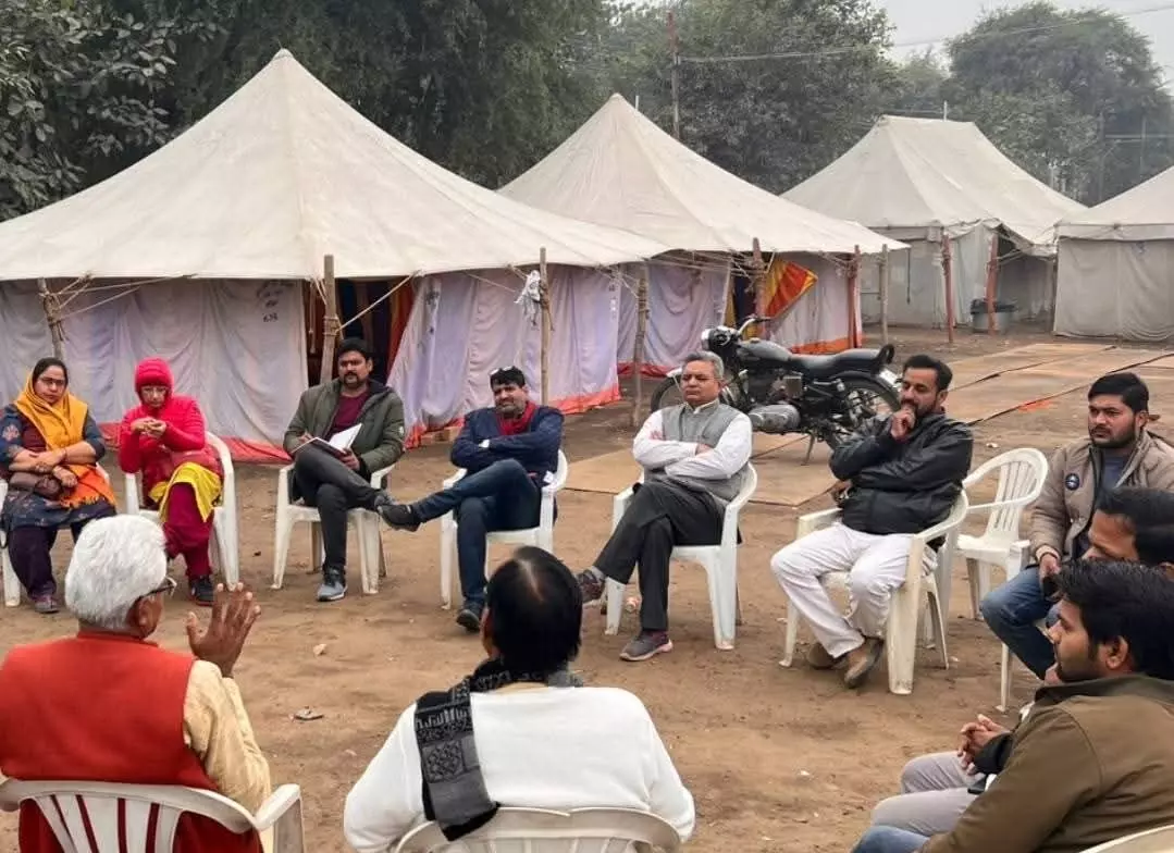 महाकुंभ प्रयागराज २०२५ में स्वदेशी शिविर संचालन हेतु महत्वपूर्ण योजना बैठक संपन्न महाकुंभ प्रयागराज २०२५ में स्वदेशी शिविर संचालन हेतु महत्वपूर्ण योजना बैठक संपन्न