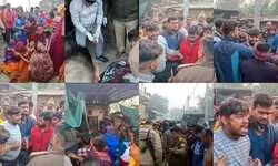 चंदौली में रॉड से वार कर अधेड़ महिला की निर्मम हत्या: देसी शराब की दुकान के सामने घटित घटना से मचा हड़कंप,गहने और लुट का आरोप, जांच - पड़ताल में जुटी पुलिस... चंदौली में रॉड से वार कर अधेड़ महिला की निर्मम हत्या: देसी शराब की दुकान के सामने घटित घटना से मचा हड़कंप,गहने और लुट का आरोप, जांच - पड़ताल में जुटी पुलिस...