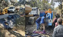 सोनभद्र में पांच वाहन आपस में टकराए, दो लोगों की मौत; नौ घायल