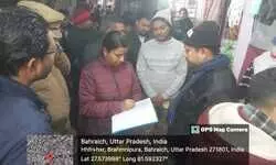 ईओ का चौक बाजार में छापा , किया छ हजार रु जुर्माना