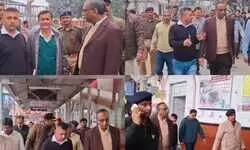 चंदौली:मंडल स्तरीय अधिकारियों के साथ डीआरएम ने परखी डीडीयू जंक्शन की व्यवस्थाएं, संबंधित अधिकारियों को दिए सख्त दिशा - निर्देश... चंदौली:मंडल स्तरीय अधिकारियों के साथ डीआरएम ने परखी डीडीयू जंक्शन की व्यवस्थाएं, संबंधित अधिकारियों को दिए सख्त दिशा - निर्देश...