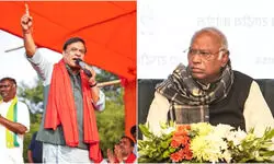 मल्लिकार्जुन खरगे पर बरसे हिमंत बिस्वा सरमा, बोले- सोनिया गांधी ने खुद कुंभ में किया स्नान मल्लिकार्जुन खरगे पर बरसे हिमंत बिस्वा सरमा, बोले- सोनिया गांधी ने खुद कुंभ में किया स्नान