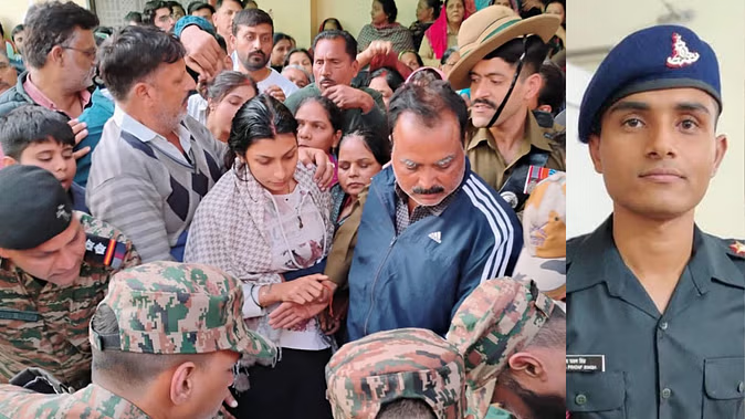 आर्मी अफसर की मौत: शादी के नौ महीने बाद उजड़ गया सुहाग, बिलखते हुए पत्नी बोली- बाबू मुझे छोड़ कर क्यों चले गए? आर्मी अफसर की मौत: शादी के नौ महीने बाद उजड़ गया सुहाग, बिलखते हुए पत्नी बोली- बाबू मुझे छोड़ कर क्यों चले गए?