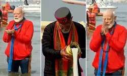 पीएम मोदी ने संगम में लगाई आस्था की डुबकी, मां गंगा का किया पूजन पीएम मोदी ने संगम में लगाई आस्था की डुबकी, मां गंगा का किया पूजन