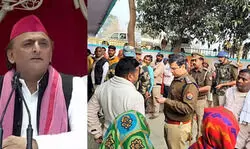 अखिलेश ने तस्वीर पोस्ट कर लगाया आरोप, मतदाताओं का आईकार्ड चेक कर डरा रहे अफसर, मिला जवाब अखिलेश ने तस्वीर पोस्ट कर लगाया आरोप, मतदाताओं का आईकार्ड चेक कर डरा रहे अफसर, मिला जवाब