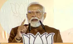 जीत के बाद बीजेपी दफ्तर से बोले पीएम मोदी- दिल्ली अब आपदा मुक्त