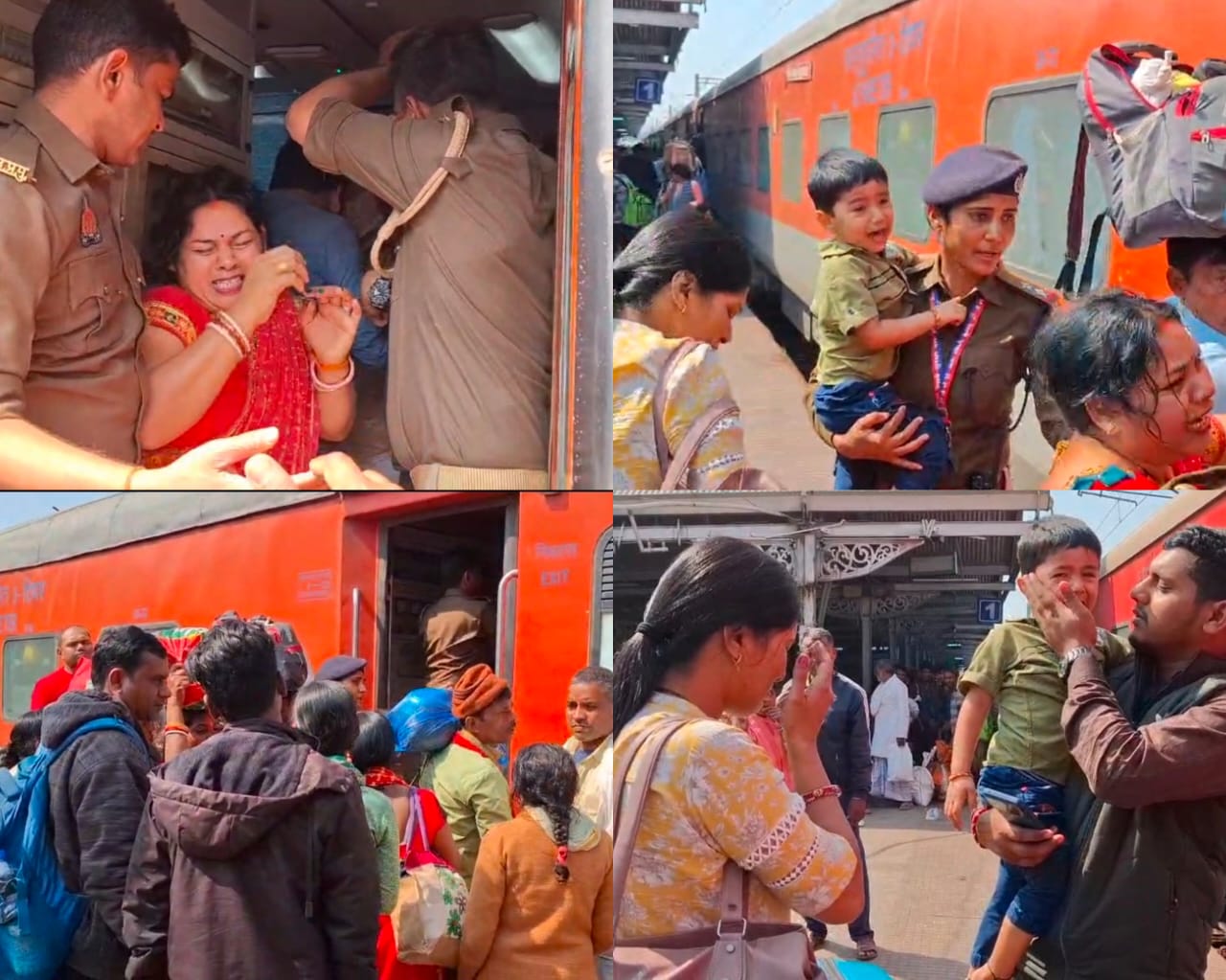 एक बार फिर आरपीएफ बनी मददगार: ट्रेन में यात्रा के दौरान मां से बिछड़े बच्चे को मिलाया, मुंबई से प्रतापगढ़ जा रहा था परिवार... एक बार फिर आरपीएफ बनी मददगार: ट्रेन में यात्रा के दौरान मां से बिछड़े बच्चे को मिलाया, मुंबई से प्रतापगढ़ जा रहा था परिवार...