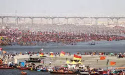 पूरी दुनिया को मंत्रमुग्ध कर गई महाकुंभ की दिव्यता, 50 करोड़ श्रद्धालुओं का आंकड़ा पार होने पर CM योगी ने दी बधाई पूरी दुनिया को मंत्रमुग्ध कर गई महाकुंभ की दिव्यता, 50 करोड़ श्रद्धालुओं का आंकड़ा पार होने पर CM योगी ने दी बधाई