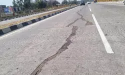 चार साल नहीं बीते, चीर-चीर हो गया यूपी का ये प्रमुख हाईवे