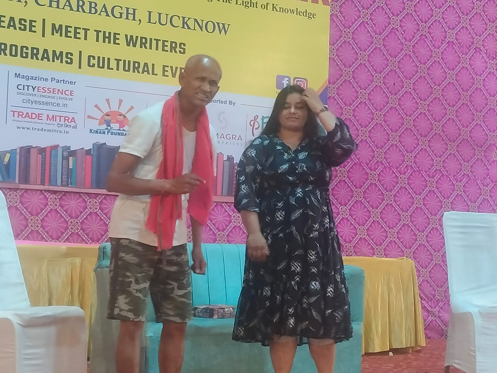 रवीन्द्रालय चारबाग में लखनऊ पुस्तक मेला : सब गोलमाल है ने किया लोटपोट, लगा स्वास्थ्य शिविर रवीन्द्रालय चारबाग में लखनऊ पुस्तक मेला : सब गोलमाल है ने किया लोटपोट, लगा स्वास्थ्य शिविर