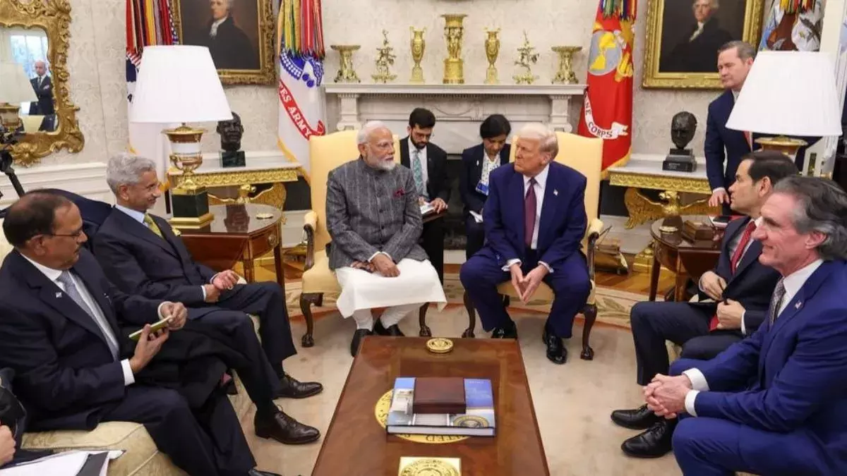 अमेरिका के जवाबी शुल्क से निपटने की तैयारी में भारत, अलग-अलग उपायों पर हो रहा विचार अमेरिका के जवाबी शुल्क से निपटने की तैयारी में भारत, अलग-अलग उपायों पर हो रहा विचार