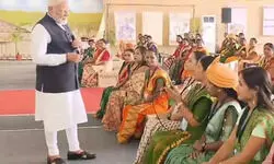 मेरे अकाउंट में करोड़ों महिलाओं का आशीर्वाद... लखपति दीदी सम्‍मेलन में PM मोदी