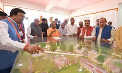 मुख्यमंत्री योगी आदित्यनाथ ने किया मां शाकुम्भरी विश्वविद्यालय का निरीक्षण