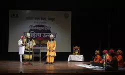 जेकेके में विजयदान देथा साहित्य उत्सव की शुरुआत, ढाई कड़ी की रामलीला में हुआ सीता-हरण प्रसंग का मंचन