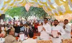 समाजवादी पीडीए जन चौपाल का आयोजन धर्मेंद्र यादव द्वारा किया गया