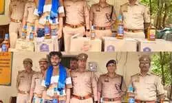 चंदौली: 50 लाख रुपए की अवैध शराब संग एक अंतर्राज्यीय तस्कर चढ़ा पुलिस के हत्थे, पंजाब राज्य से बिहार राज्य जा रही थी शराब की खेप...