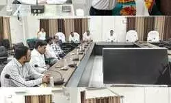 हमारा संविधान,हमारा स्वाभिमान की थीम पर जनपद के सभी विभागों में मनाई गई आंबेडकर जयंती...