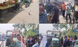 चंदौली नगर में बिना नोटिस हटाई गई दो दशक पुरानी मीट-मुर्गा की दुकानें, दुकानदारों में आक्रोश