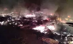 लखनऊ में जलकर खाक हुई 150 झुग्गी-झोपड़ियां, जल गया गृहस्थी का सामान, समय पर नहीं पहुंच सका दमकल विभाग