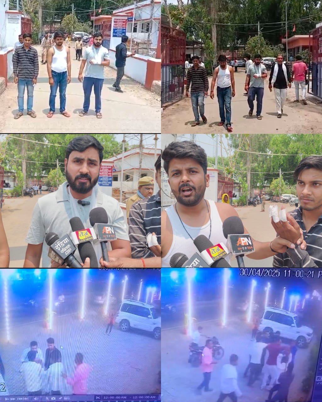 चंदौली में भाजपा नेता की भांजी की शादी में आए बरातियों का तांडव: रेस्टोरेंट कर्मचारियों पर बरपाया कहर, चाकू से किया हमला