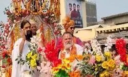 अयोध्या हनुमानगढ़ी मंदिर का शाही जुलूसयात्रा बना यादगार, गद्दीनशीन महंत प्रेमदास जी ने किया रामलल्ला का दर्शन