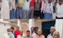 धपरी गांव में बिजली न मिलने पर ग्रामीणों का प्रदर्शन, कहा—आजादी के बाद भी अंधेरे में हैं हम