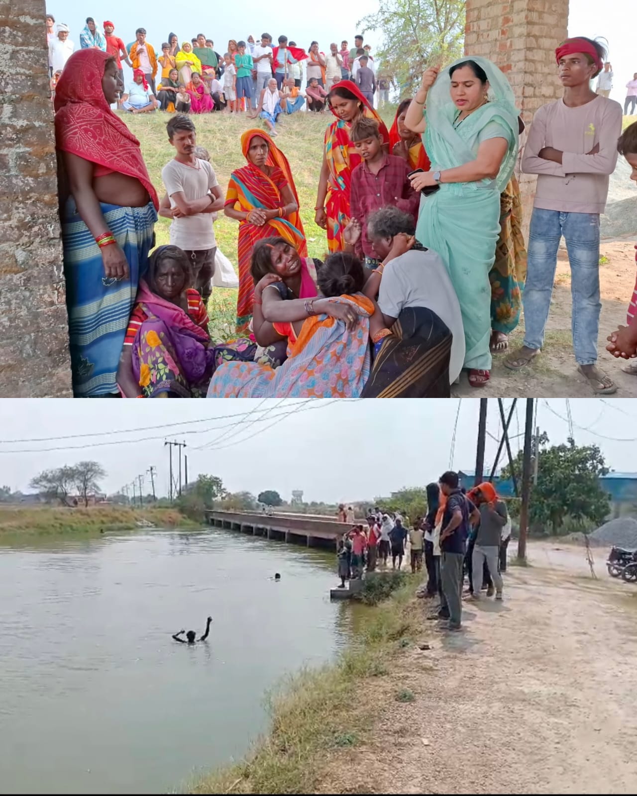 गंगा नहर में समाई दो जिंदगियां: नहाने गईं सात में से दो किशोरियां डूबी, चीख - पुकार से गूंज उठा गांव; रेस्क्यू में लापरवाही का आरोप
