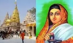 अहिल्याबाई को सादगी और प्रजा के प्रति समर्पण ने उन्हें पुण्यश्लोक की उपाधि दिलाई। अहिल्याबाई को सादगी और प्रजा के प्रति समर्पण ने उन्हें पुण्यश्लोक की उपाधि दिलाई।