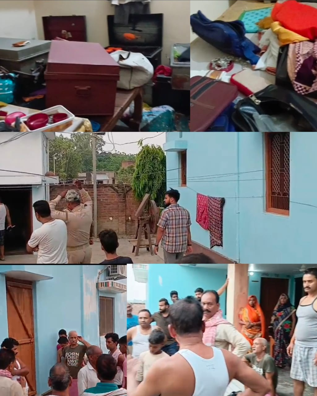 दहशत की रात: चंदौली के दो गांवों में चोरों का कहर, तीन घरों में सेंधमारी, लाखों की चोरी