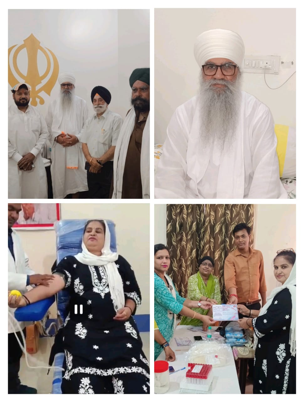 गुरु अर्जन देव जी के बलिदान से हमें सेवा, सच्चाई के साथ रक्त दान करने के लिए किया प्रेरित - परमजीत कौर गुरु अर्जन देव जी के बलिदान से हमें सेवा, सच्चाई के साथ रक्त दान करने के लिए किया प्रेरित - परमजीत कौर