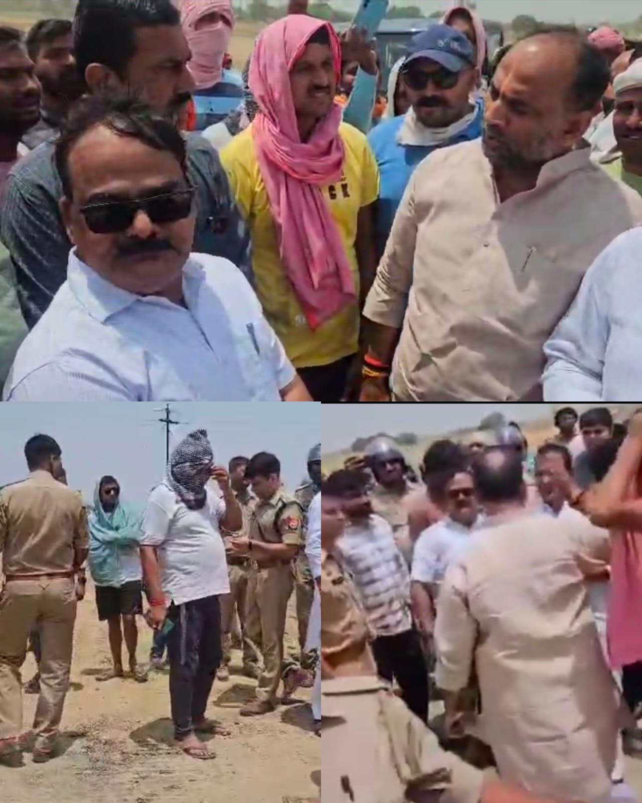 बिना मुआवजा लिए नहीं बनेगा भारत माला एक्सप्रेसवे: बहेरा गांव में किसानों का फूटा गुस्सा, निर्माण कार्य रोका बिना मुआवजा लिए नहीं बनेगा भारत माला एक्सप्रेसवे: बहेरा गांव में किसानों का फूटा गुस्सा, निर्माण कार्य रोका