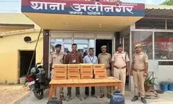 रेलवे ट्रैक के किनारे छिपाई थी 151 लीटर अवैध शराब की खेप, पुलिस-आरपीएफ की संयुक्त कार्रवाई में जब्त