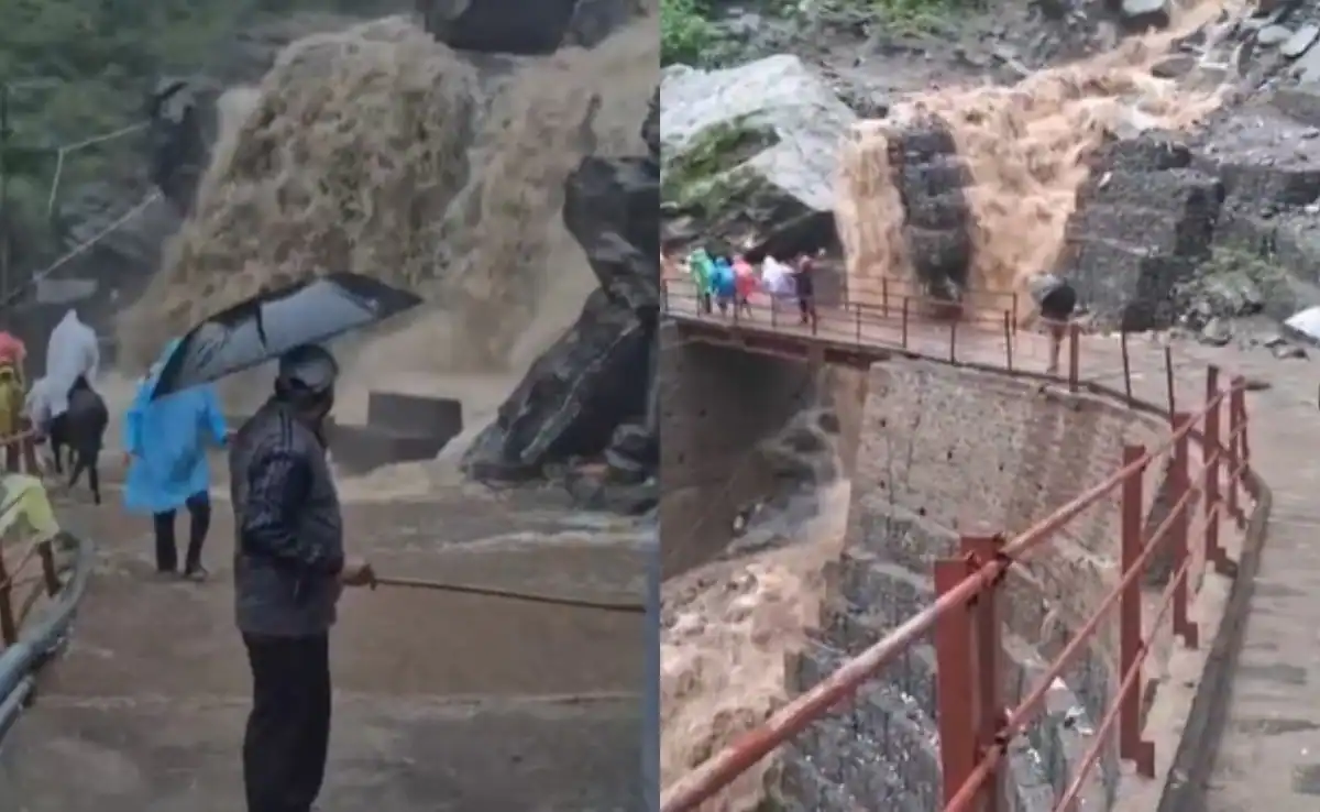 बारिश के बाद केदारनाथ पैदल मार्ग पर आया भारी मलबा, एक शख्स की मौत, रोकी गई यात्रा बारिश के बाद केदारनाथ पैदल मार्ग पर आया भारी मलबा, एक शख्स की मौत, रोकी गई यात्रा