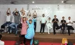 एम.एच.पी.जी कॉलेज में योग कार्यक्रमों का आयोजन एम.एच.पी.जी कॉलेज में योग कार्यक्रमों का आयोजन