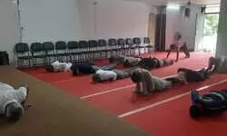 एम.एच.पी.जी कॉलेज में सूर्य नमस्कार योग मुद्रा कार्यक्रम का आयोजन एम.एच.पी.जी कॉलेज में सूर्य नमस्कार योग मुद्रा कार्यक्रम का आयोजन