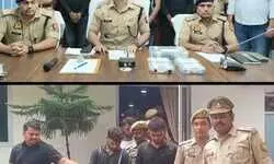 लूटकांड का पर्दाफाश: फाइनेंस एजेंट से हुई 1.40 लाख की लूट का हुआ खुलासा, चार अंतर्जनपदीय लुटेरे गिरफ्तार